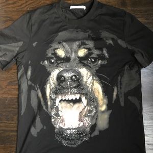 Givenchy Rottweiler T Shirt Tee Black